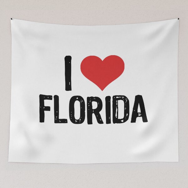 Item preview, I Love Florida designed and sold by The "I Love Everything" Shop.