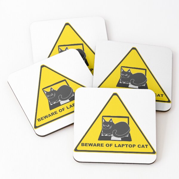 Item preview, Beware of the laptop cat designed and sold by noicethingys.