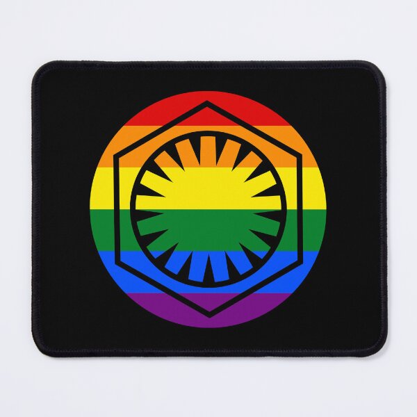 Item preview, LGBT First Order (rainbow circle) designed and sold by DarthAstris.
