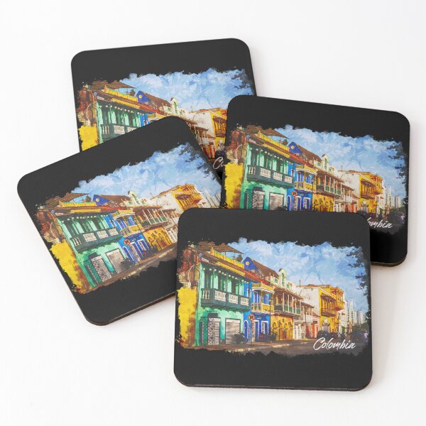 Item preview, Colombia watercolor designed and sold by chrlalexandru.