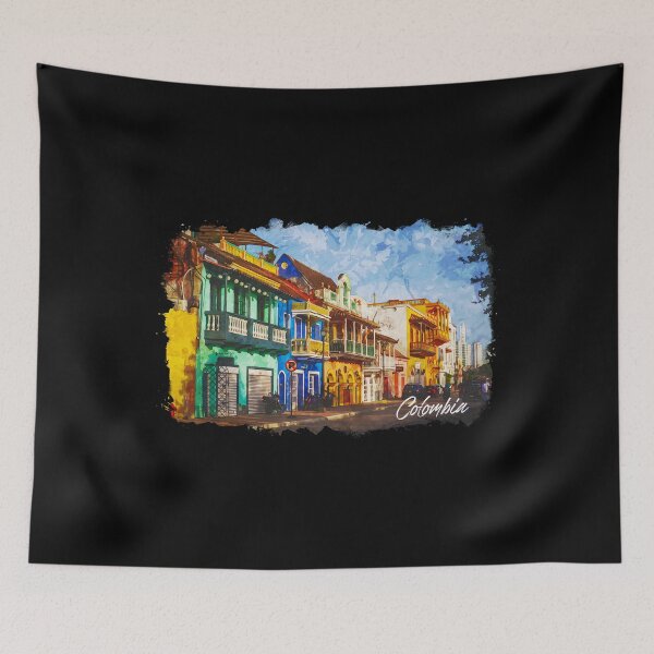 Item preview, Colombia watercolor designed and sold by chrlalexandru.