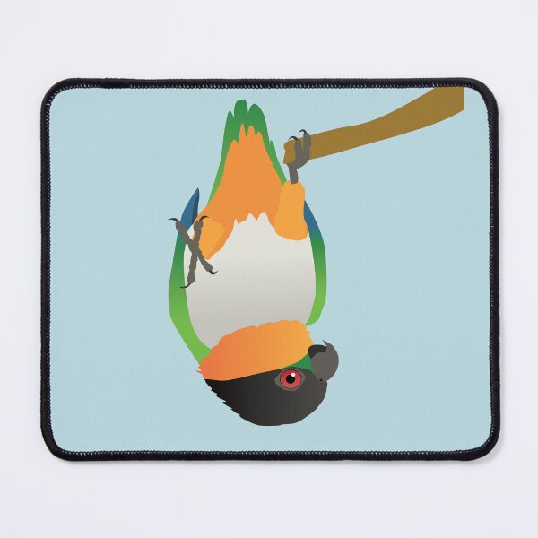 Item preview,   A blackheaded caique hanging upside down digital designed and sold by Bwiselizzy.