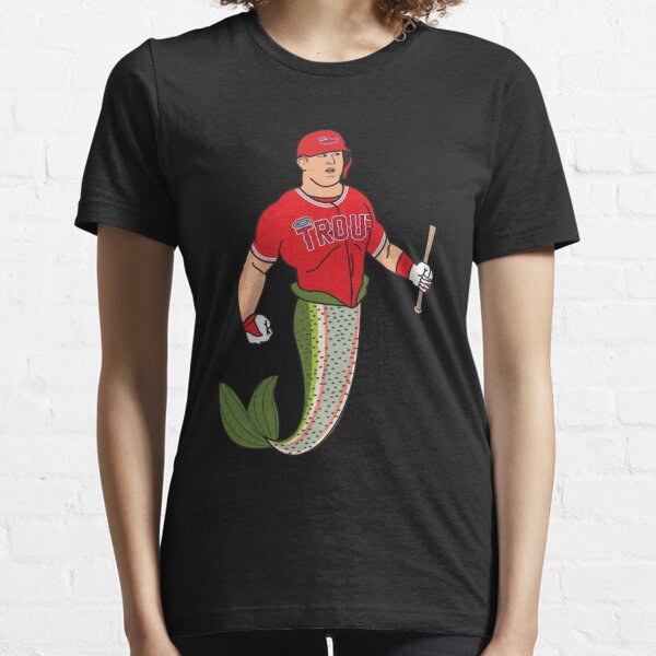 Mike as an actual Trout Kids T-Shirt for Sale by StickyHenderson