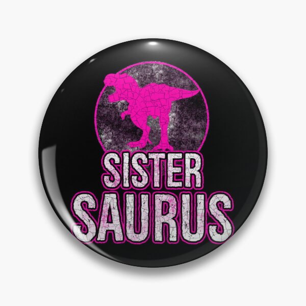 Item preview, Sister Saurus Tee Amazing Sister Day Gift Shirt   designed and sold by Butlerfusion.
