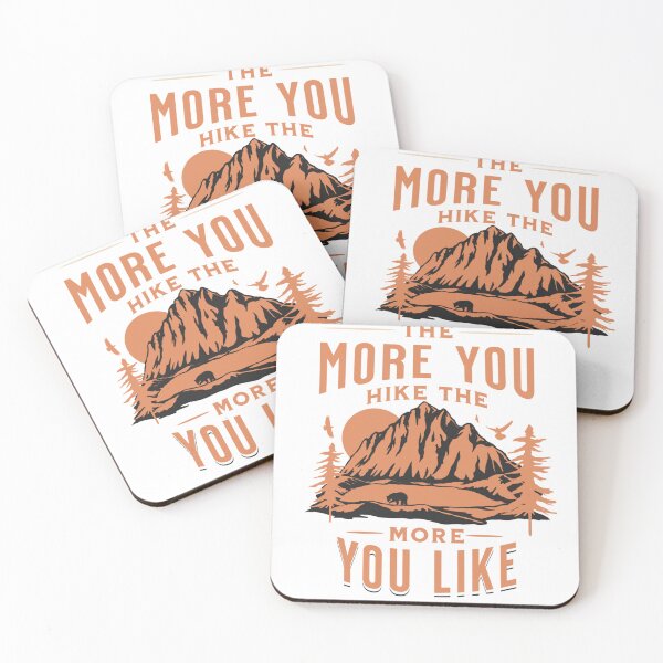 Item preview, The More You Hike The More You Like designed and sold by AvazyShop.