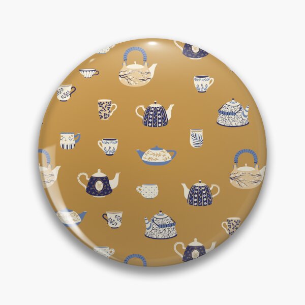 Item preview, Tea Time Caramel Background designed and sold by nouveaudecor.