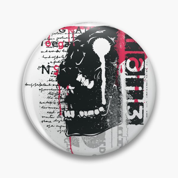 Item preview,  black silent skull illustratio designed and sold by RedShop24.