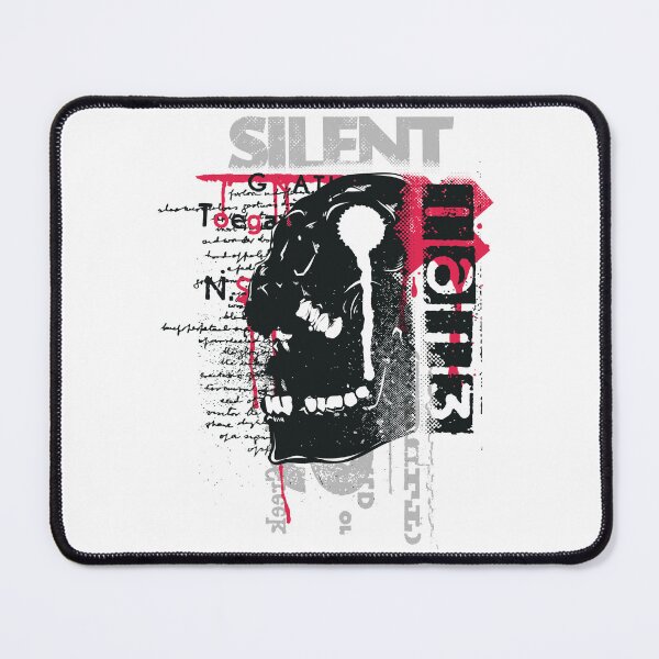 Item preview, black silent skull illustratio designed and sold by RedShop24.
