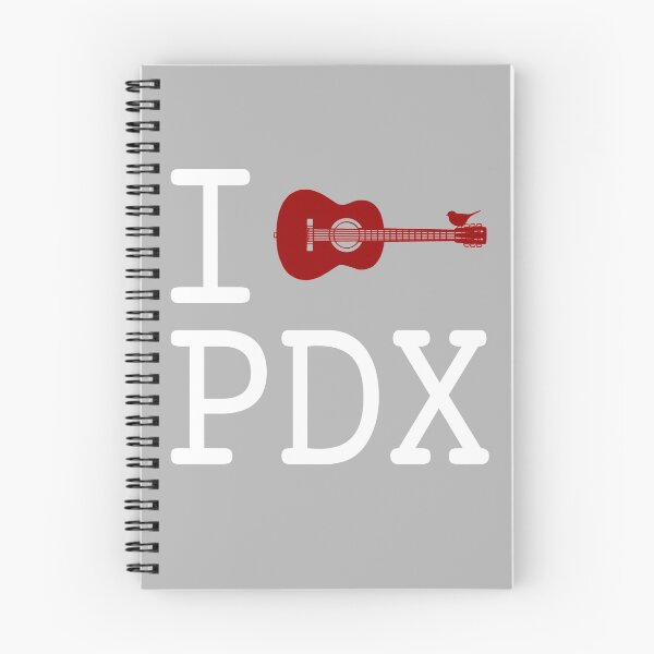 Item preview, Portland guitar (white text) designed and sold by boogiebus.
