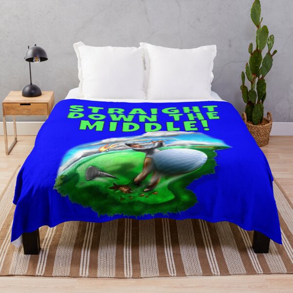 Item preview, Funny Golfer Straight Down The Middle designed and sold by fantasticdesign.