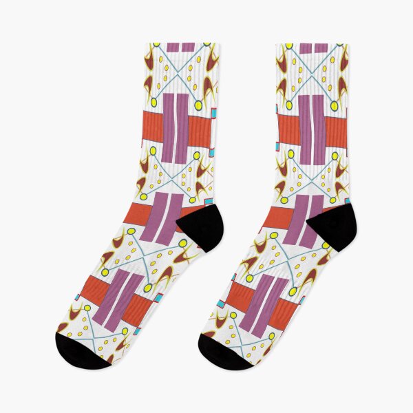 Item preview, MCM abstract design 1 by Becky 4 panels: mid-century modern abstract design, midcentury modern abstract design designed and sold by Becky Hunter.