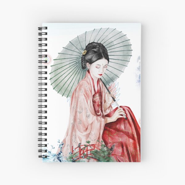 Lady MidYand Spiral Notebook