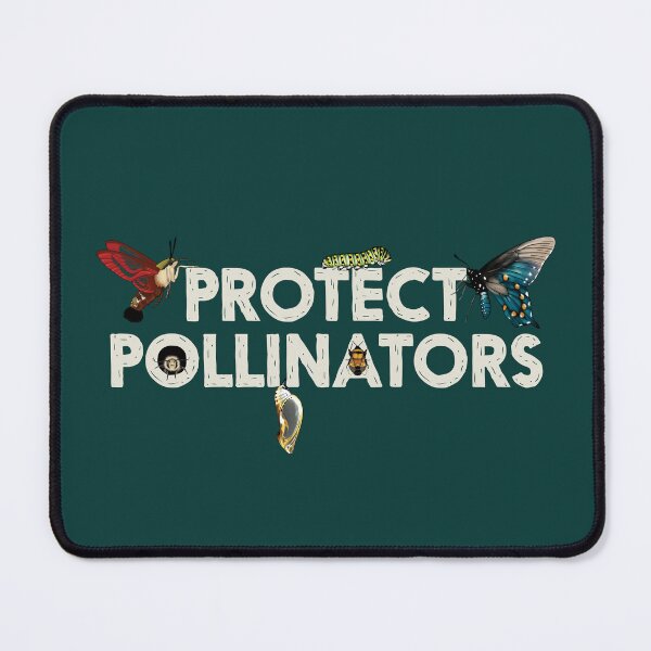 Item preview, Protect Pollinators - Gardening Gift - Insect Art designed and sold by Caitlin Cahill.