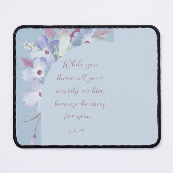 Item preview, 1 PETER 5:7 Spiral Notebook designed and sold by crafts-gift.