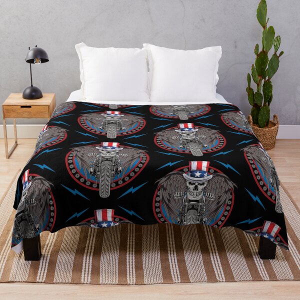 Item preview, Memorial Day 4th of July Holiday Patriotic Motorcycle Rider designed and sold by CharJens.