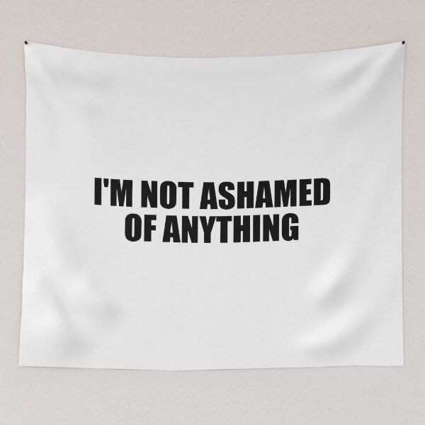 Item preview, I'm not ashamed of anything designed and sold by Colorfulandfun.