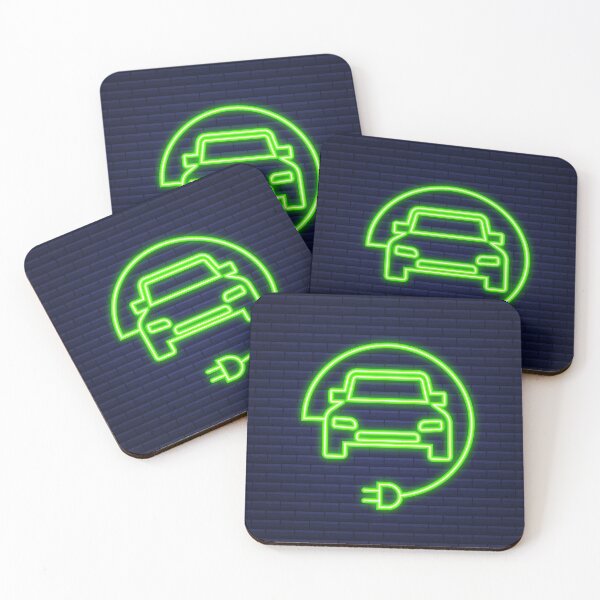 Item preview, Electric vehicle neon green designed and sold by MagicStrawberry.