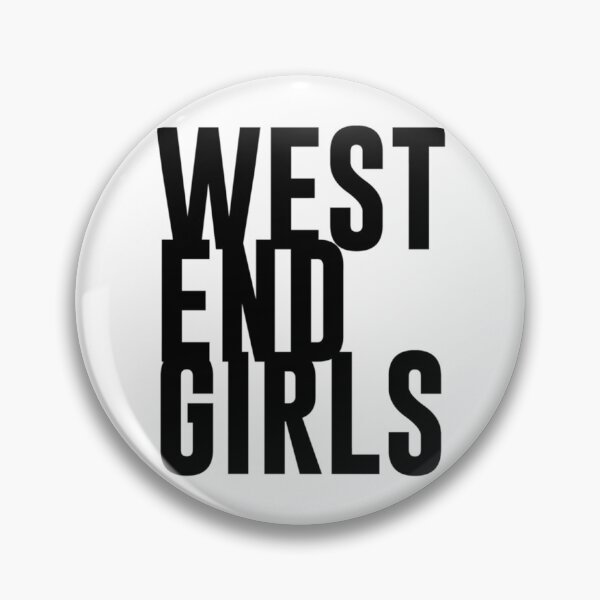 Item preview, west end girls black   designed and sold by AgelessMoxiie.
