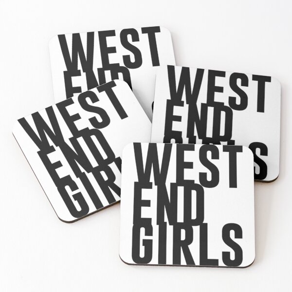 Item preview, west end girls black   designed and sold by AgelessMoxiie.