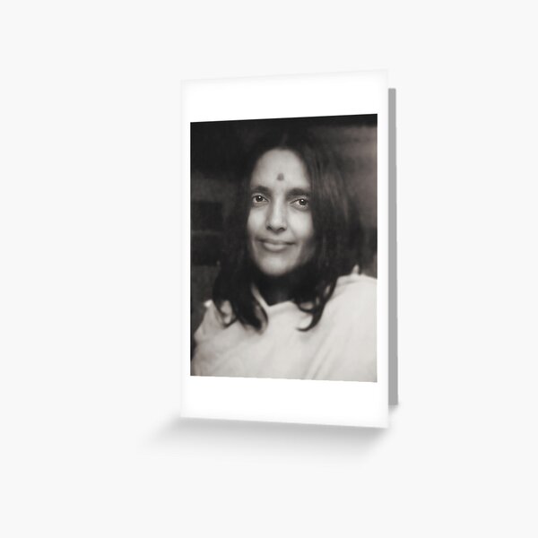 Item preview, Sri Anandamayi Ma Bhakti portrait: “I Bless You”  designed and sold by TJ Devadatta Best.