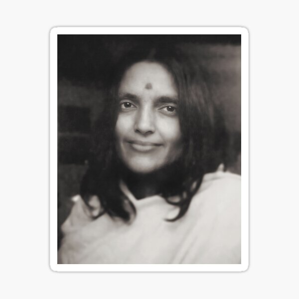 Item preview, Sri Anandamayi Ma Bhakti portrait: “I Bless You”  designed and sold by TJ Devadatta Best.