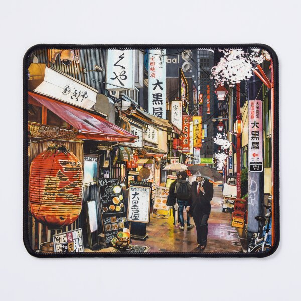 Item preview, Tokyo in the rain designed and sold by ErinNicholls.