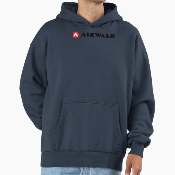 Sweat à Capuche Homme Airwalk Noir - Taille S - Imprimé Graphique Flamme