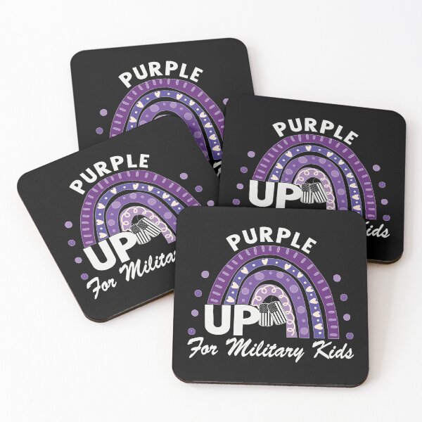 Item preview, Purple Up For Military Kids designed and sold by Tatus Brinal.