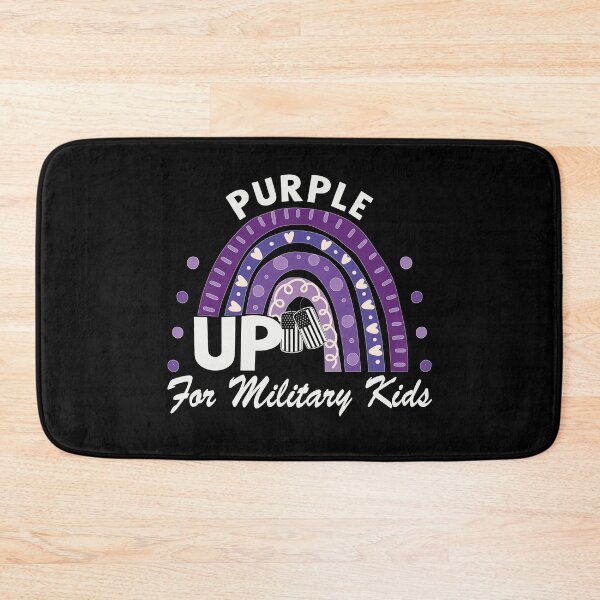 Item preview, Purple Up For Military Kids designed and sold by Tatus Brinal.