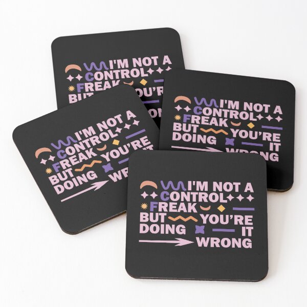 Item preview, I'm Not a Control Freak But You're Doing It Wrong designed and sold by Housestore.