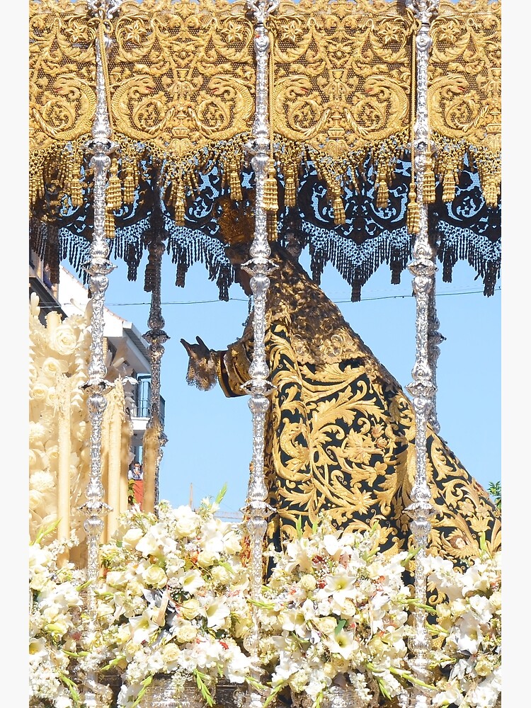 Semana Santa, Sevilla, nazarenos de la Macarena Stock Photo