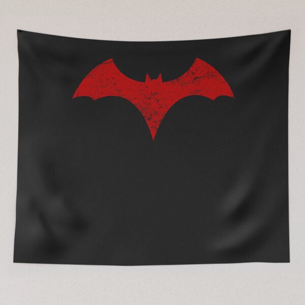 Item preview, Distressed batwoman logo    red bat symbol   kate kane classic t shirt designed and sold by detaildys9245.