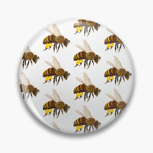 Item preview, Honey Bee Pattern 01 designed and sold by BlueSkyTheory.