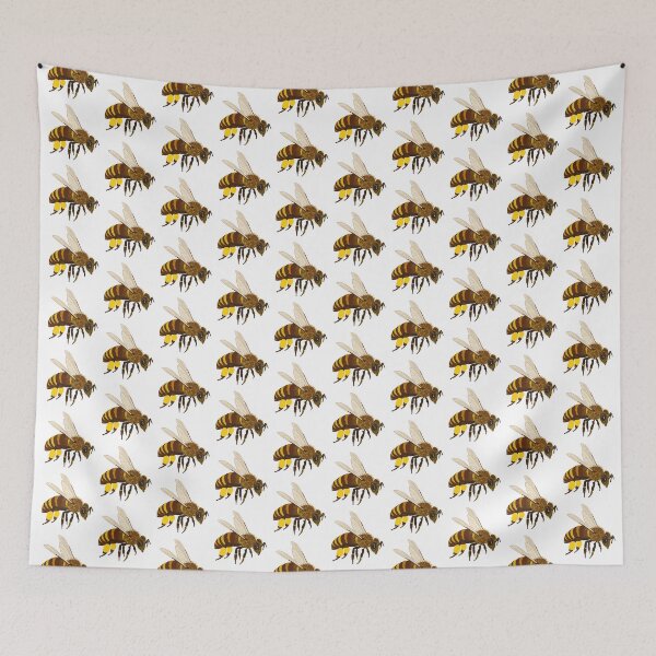 Item preview, Honey Bee Pattern 01 designed and sold by BlueSkyTheory.