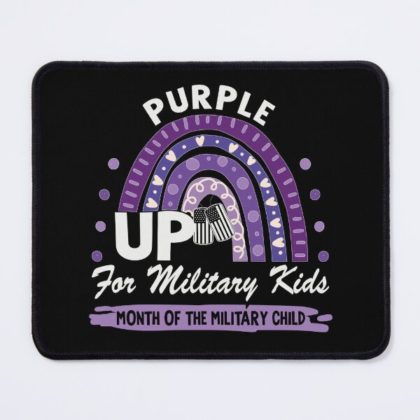 Item preview, Purple Up For Military Kids Gift Idea designed and sold by Tatus Brinal.