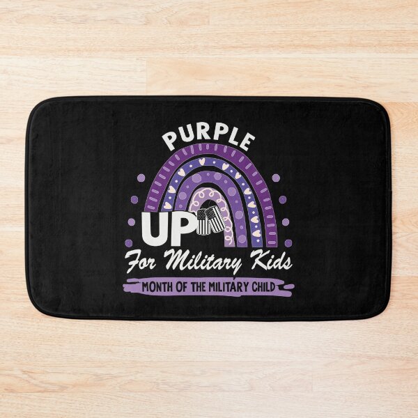 Item preview, Purple Up For Military Kids Gift Idea designed and sold by Tatus Brinal.
