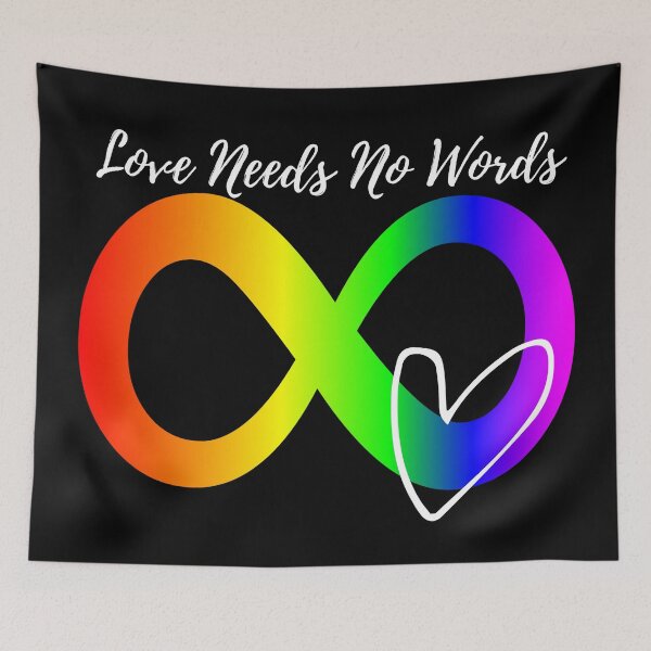 Item preview, Love Needs No Words designed and sold by MerWishes.