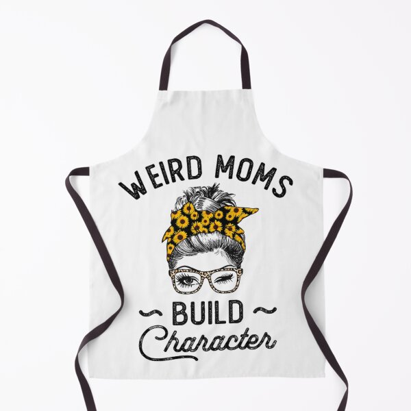 Item preview, Mommy, Weird Moms Build Character Funny Mom Messy Bun designed and sold by LuisPinHa.