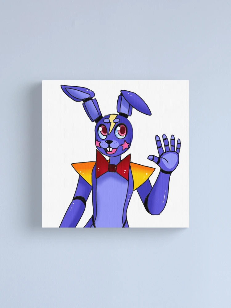 Glamrock Bonnie- Security breach fnaf Art Board Print for Sale by Tooken