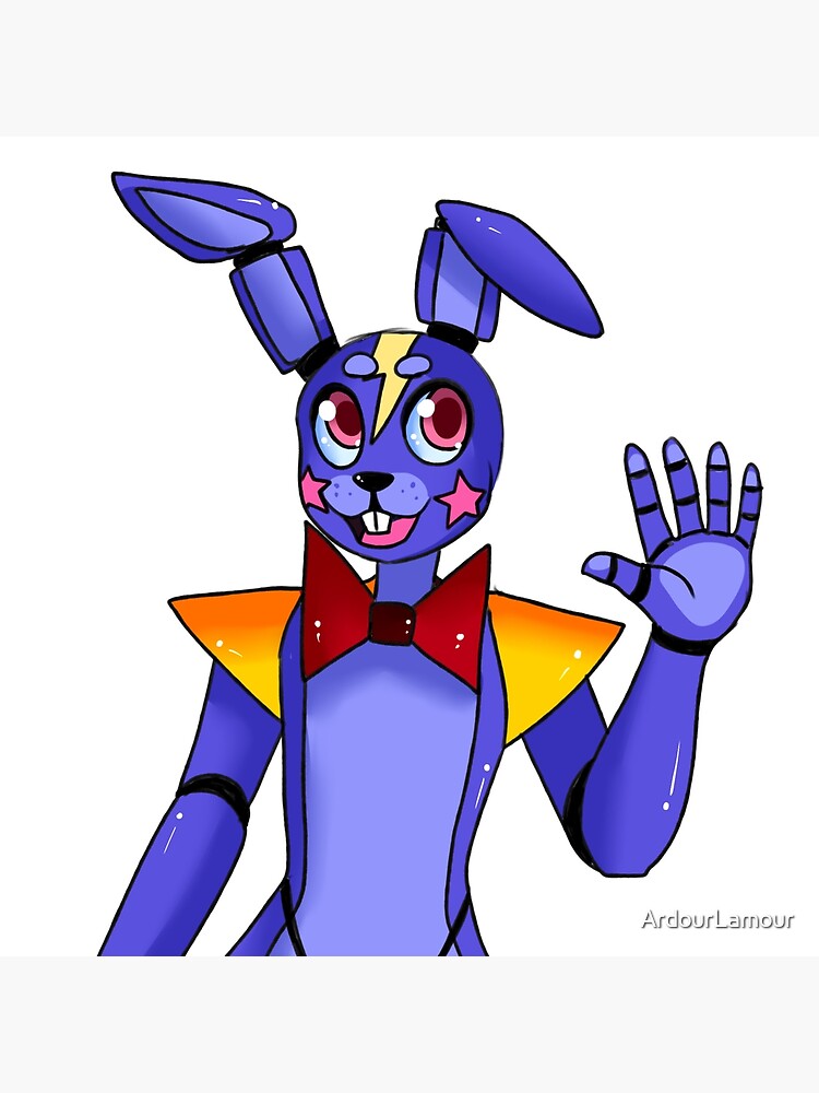 Fnaf Security Breach Glamrock Bonnie Poster for Sale by ArdourLamour