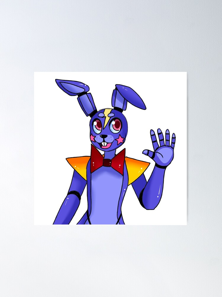 HOW TO DRAW GLAMROCK BONNIE, FIVE NIGHT AT FREDDY'S, SECURITY BREACH