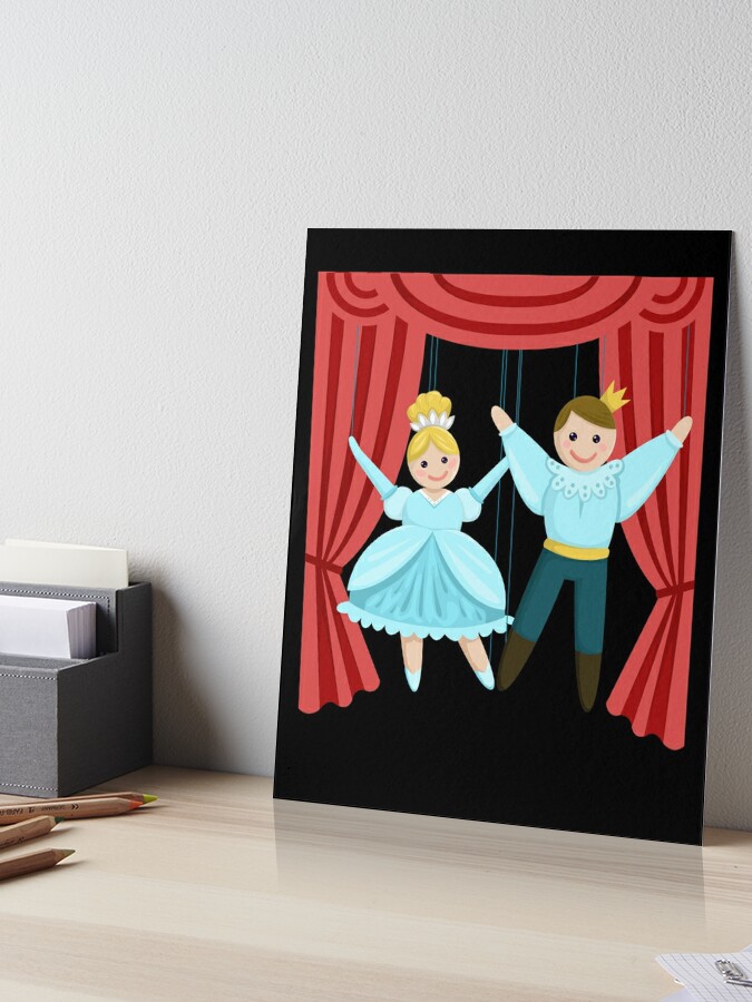 Puppet and puppeteer available as Framed Prints, Photos, Wall Art and Photo  Gifts