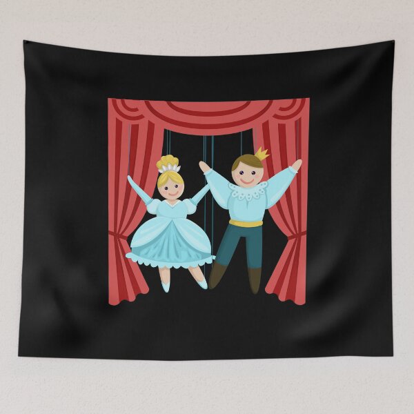 Item preview, Puppets Puppet Puppeteer Puppet designed and sold by MooonTees.