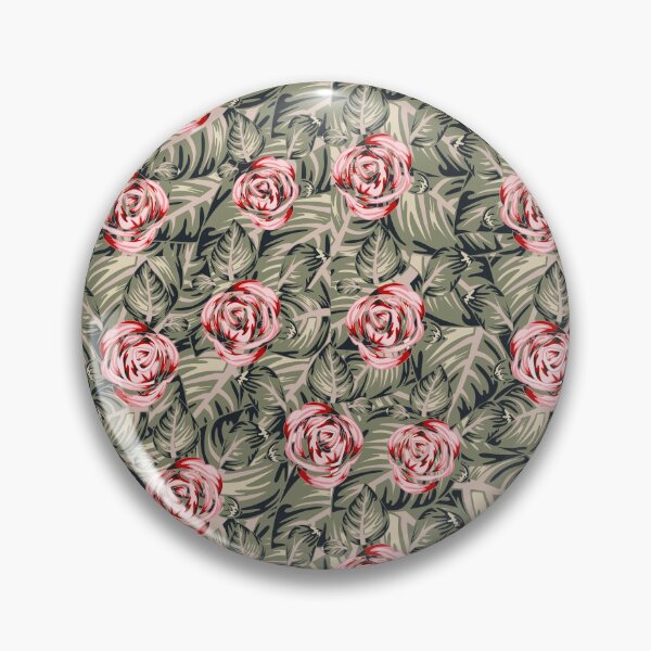 Item preview, Red Rose flowers pattern designed and sold by Cheni-Yathri.