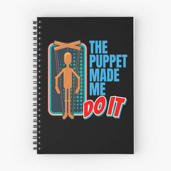 Item preview, Puppet Made Me Do Puppeteer Puppet designed and sold by MooonTees.