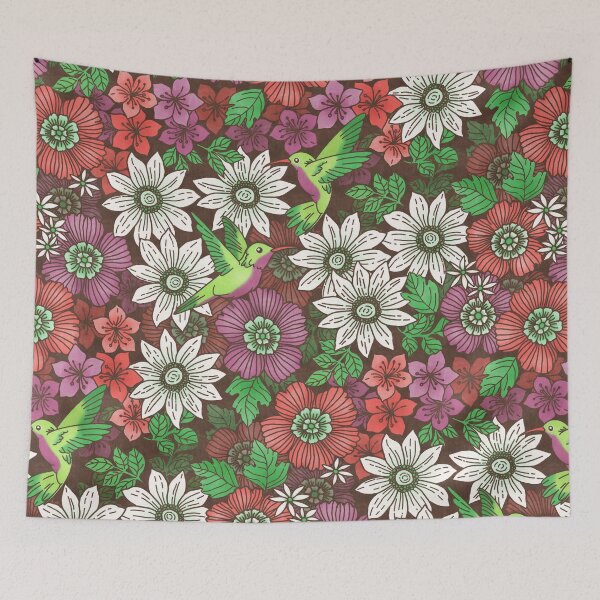 Item preview, Happy Hummingbird Habitat   designed and sold by Perrin Le Feuvre.