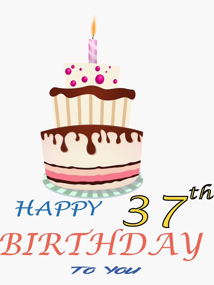LINGTEER Happy 37th Birthday Gold Rhinestone Cake Topper - Cheers to 3 |  NineLife - United Kingdom