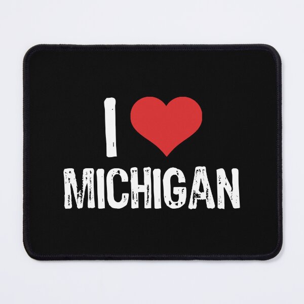 Item preview, I Love Michigan designed and sold by The "I Love Everything" Shop.