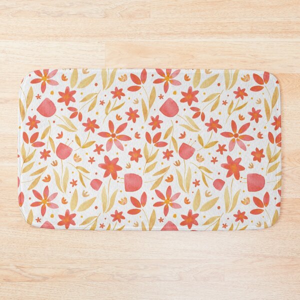 Item preview, Red Pink Pastels - Indigo Orange - Sweet Meadow designed and sold by Eva Camacho-Sanchez.