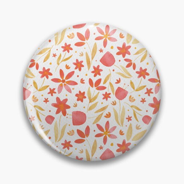 Item preview, Red Pink Pastels - Indigo Orange - Sweet Meadow designed and sold by Eva Camacho-Sanchez.